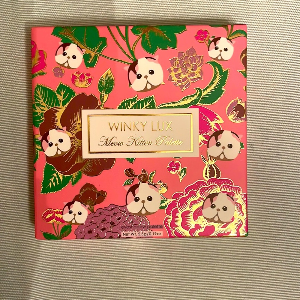 Winky Lux Meow Kitten Eyeshadow Palette. NIB. Never opened.